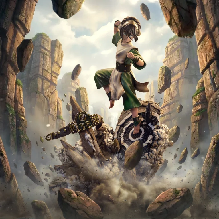 Avatar: Der Herr der Elemente - Art Scale - Toph Beifong