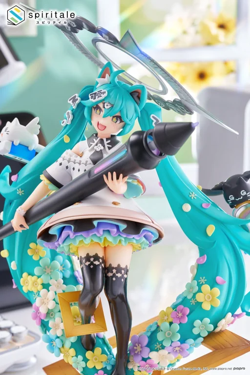 Character Vocal Series - Hatsune Miku&times;Naoki Saito - Scale Figure - Miku Hatsune (The Painter ver.)