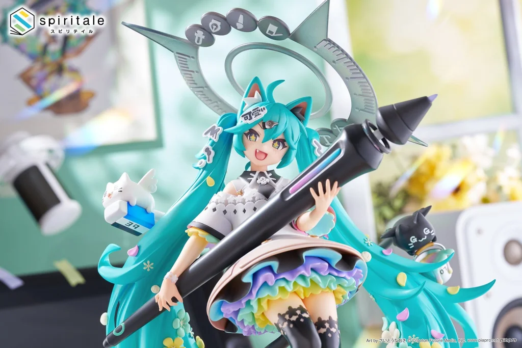 Character Vocal Series - Hatsune Miku&times;Naoki Saito - Scale Figure - Miku Hatsune (The Painter ver.)