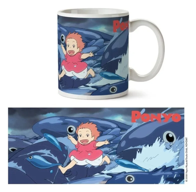 Ponyo - Tasse - Waves