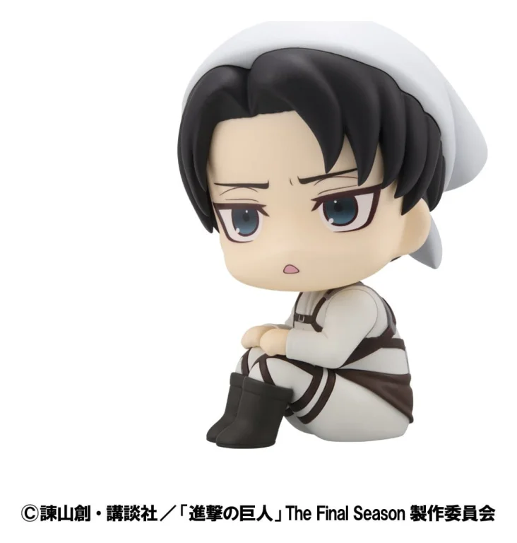 Attack on Titan - Look Up Series - Levi Ackerman (Cleaning up ver.) & Mikasa Ackerman (Set)
