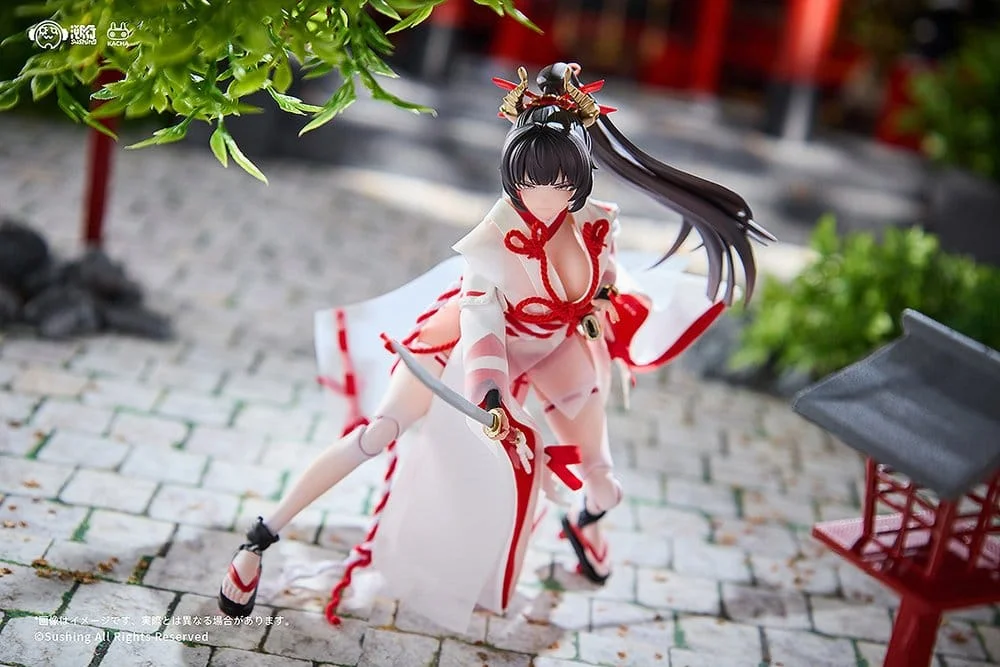 Combat Priestess - Scale Action Figure - Sakura Uefuji