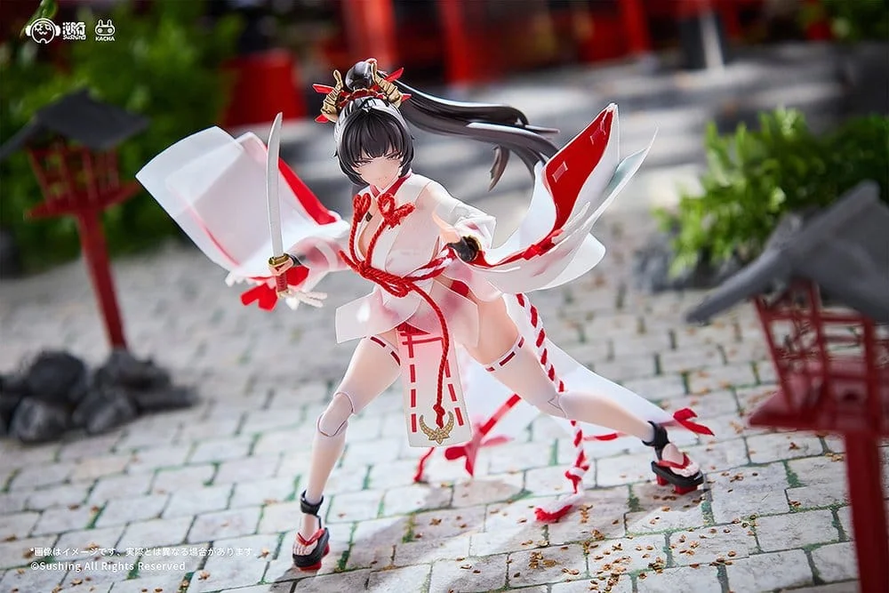 Combat Priestess - Scale Action Figure - Sakura Uefuji