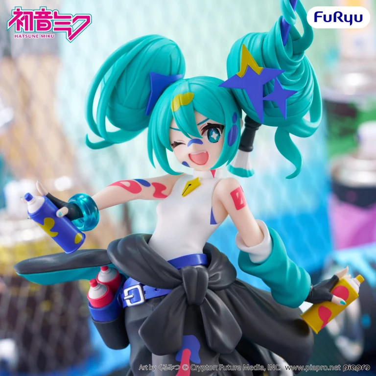 Character Vocal Series - Trio-Try-iT Figure - Miku Hatsune (Paint Girl) (Another Color ver.)