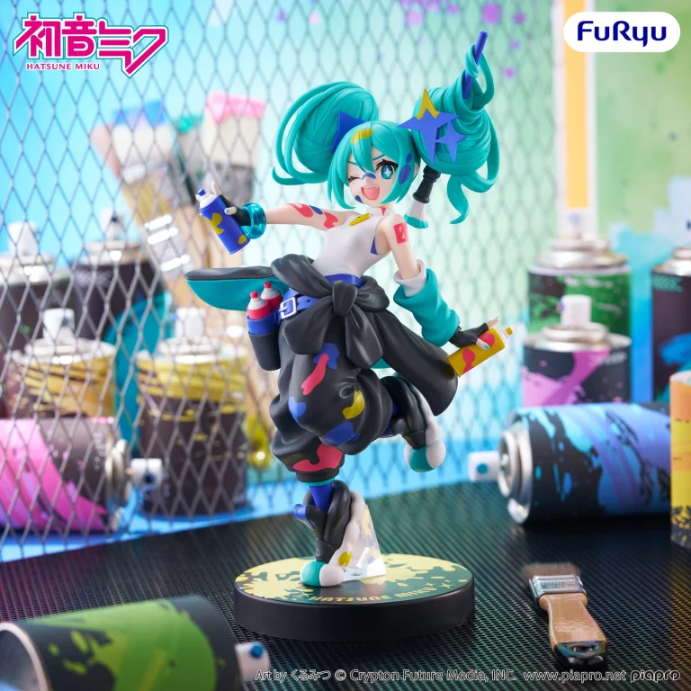 Character Vocal Series - Trio-Try-iT Figure - Miku Hatsune (Paint Girl) (Another Color ver.)