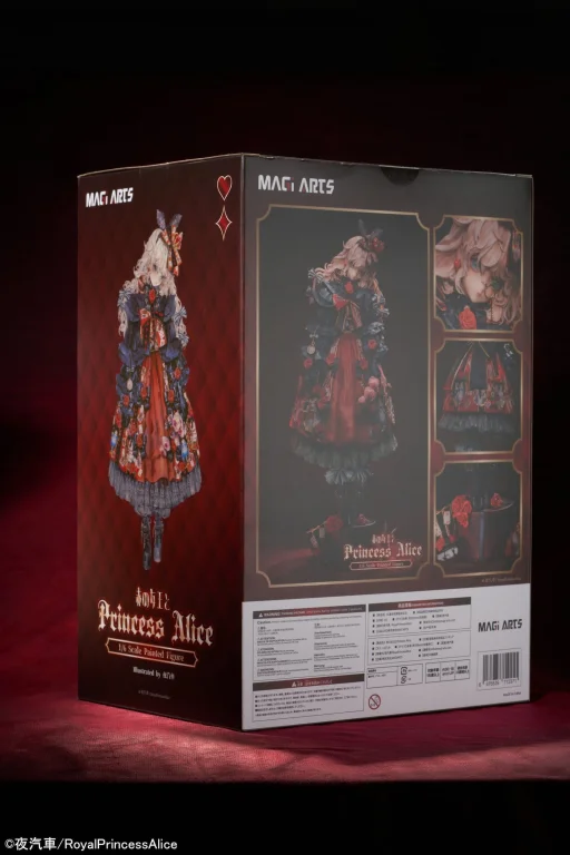 YOGISYA - Scale Figure - Red Queen and Princess Alice