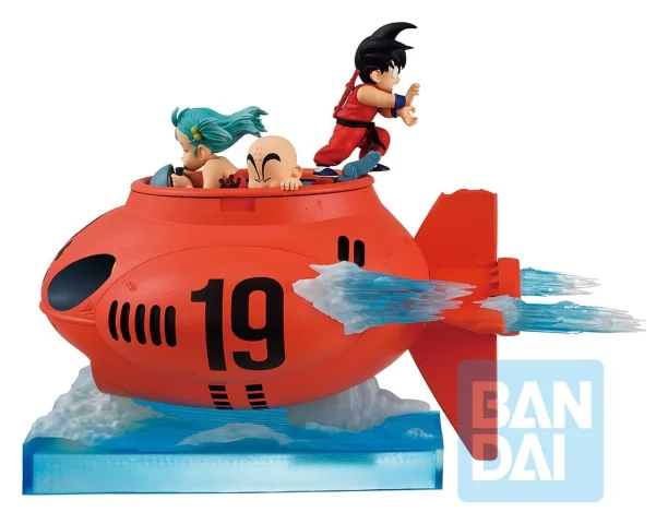 Produktbild zu Dragon Ball - Ichibansho Figure - Son Goku, Bulma & Krillin (VS Red Ribbon Army)