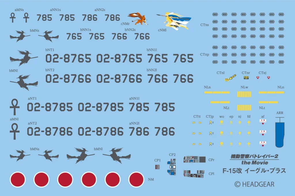 Patlabor - Model Kit - F-15J Kai Eagle Plus