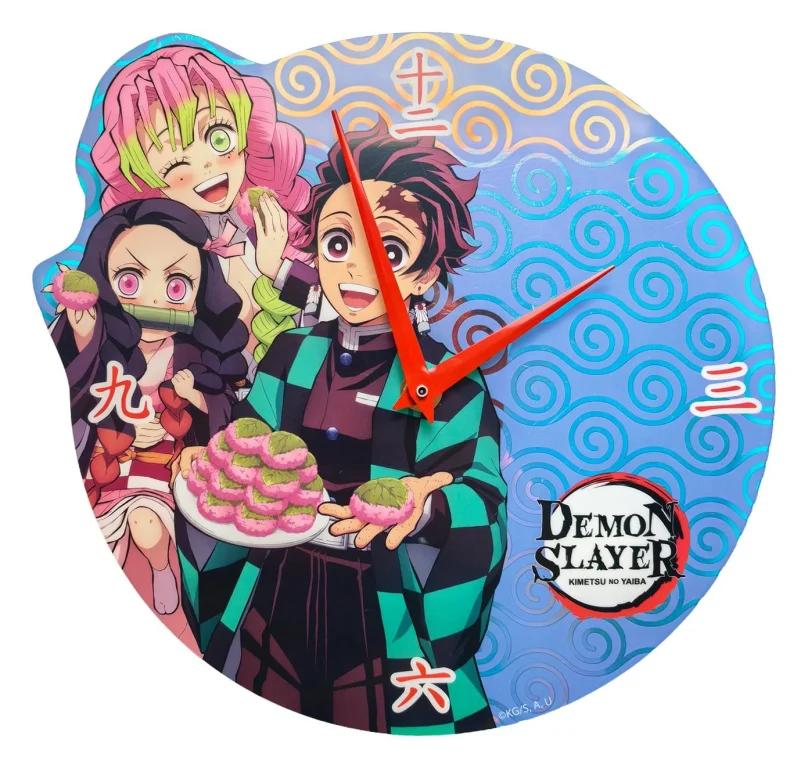 Demon Slayer - Wall Clock - Holographic