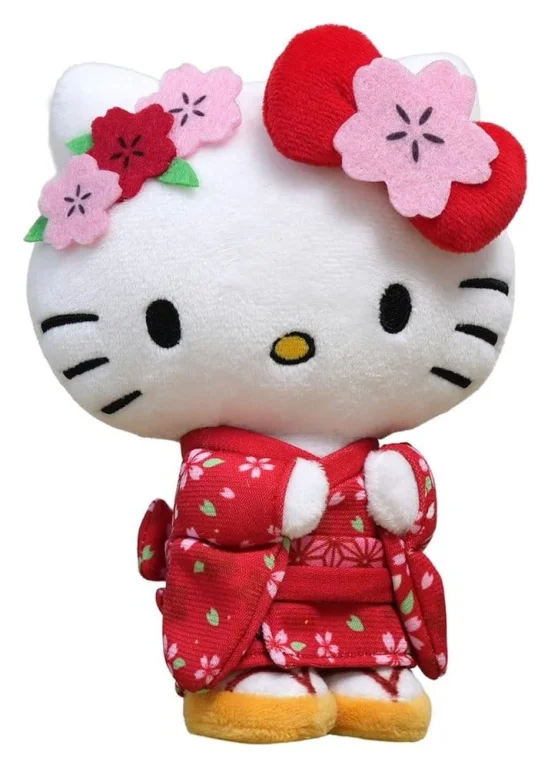 Sanrio - Pl&uuml;sch - Hello Kitty (Kimono Version)