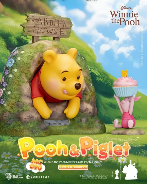 Winnie Puuh - Master Craft - Winnie Puuh & Ferkel
