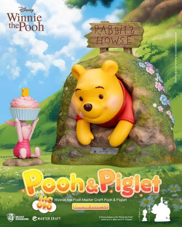 Winnie Puuh - Master Craft - Winnie Puuh & Ferkel