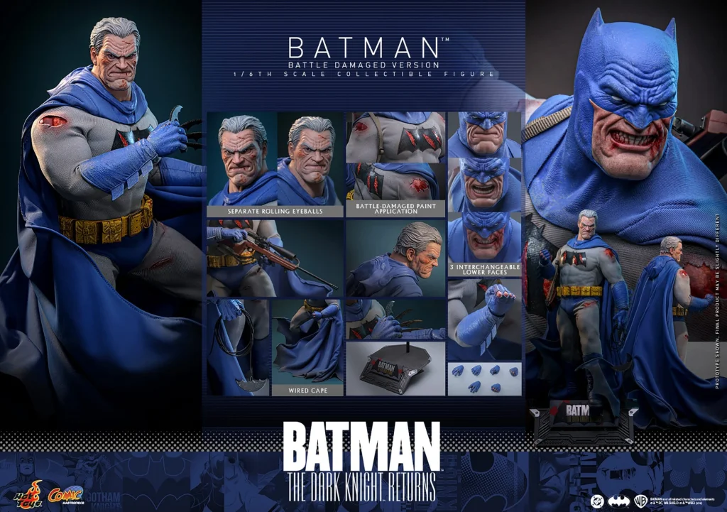 Batman - Scale Action Figure - Batman (Battle Damaged Version)