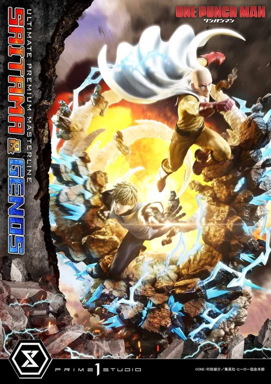 One Punch Man - Premium Masterline - Saitama & Genos