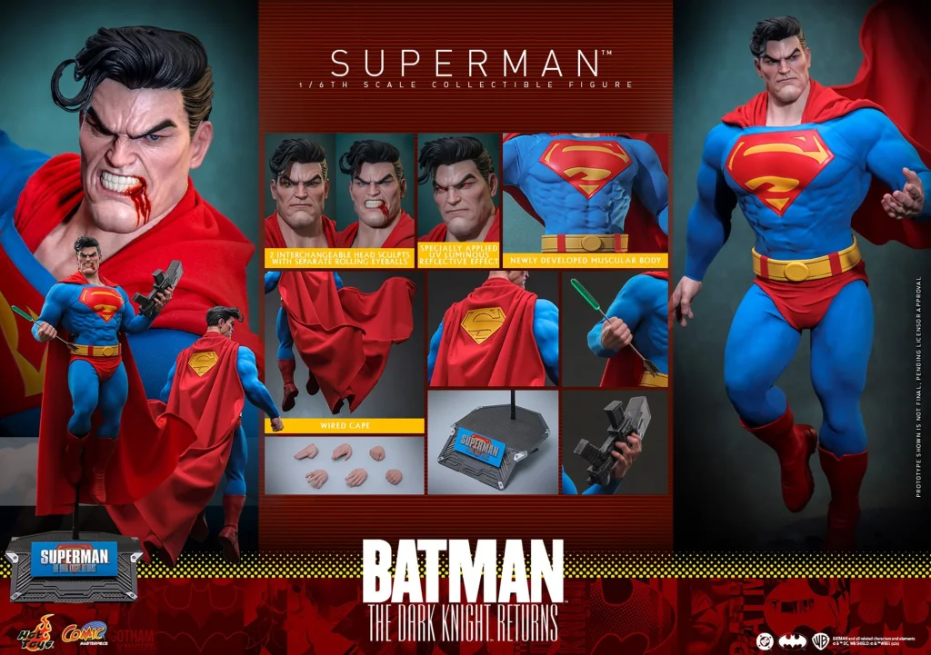 Batman - Scale Action Figure - Superman