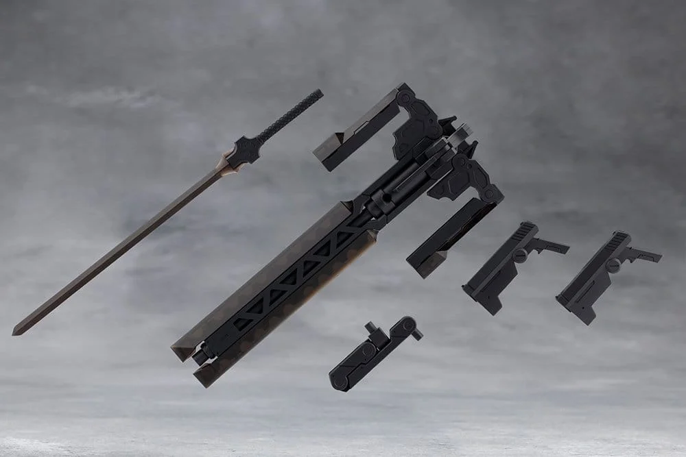 Megalomaria Unlimited Universe - Plastic Model Kit Zubeh&ouml;r - Metamorphose Unit Grave Arms2 (Black Ver.)