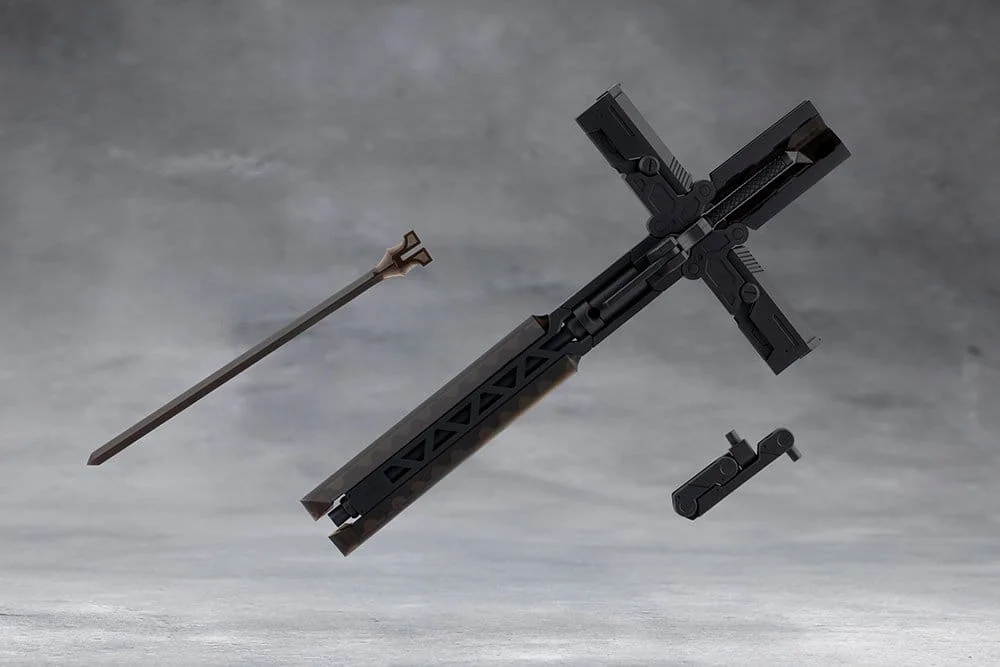 Megalomaria Unlimited Universe - Plastic Model Kit Zubeh&ouml;r - Metamorphose Unit Grave Arms2 (Black Ver.)