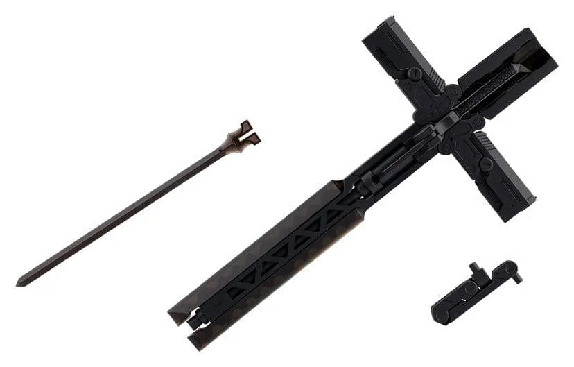 Megalomaria Unlimited Universe - Plastic Model Kit Zubeh&ouml;r - Metamorphose Unit Grave Arms2 (Black Ver.)