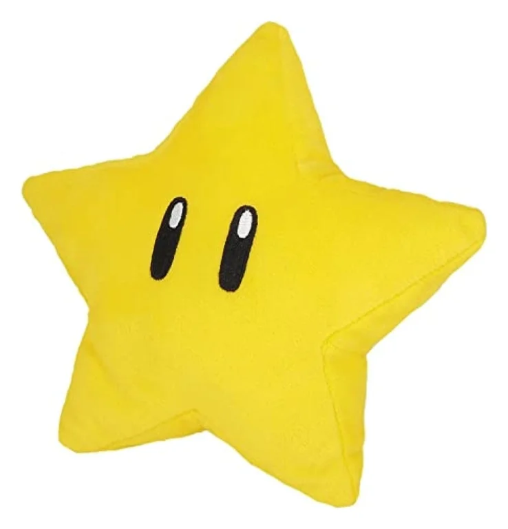 Super Mario - Pl&uuml;sch - Super-Stern