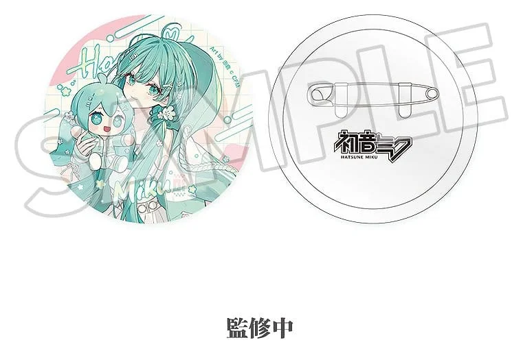 Character Vocal Series - Miku Hug Series - Button - Miku Hatsune (Flower Ver.)