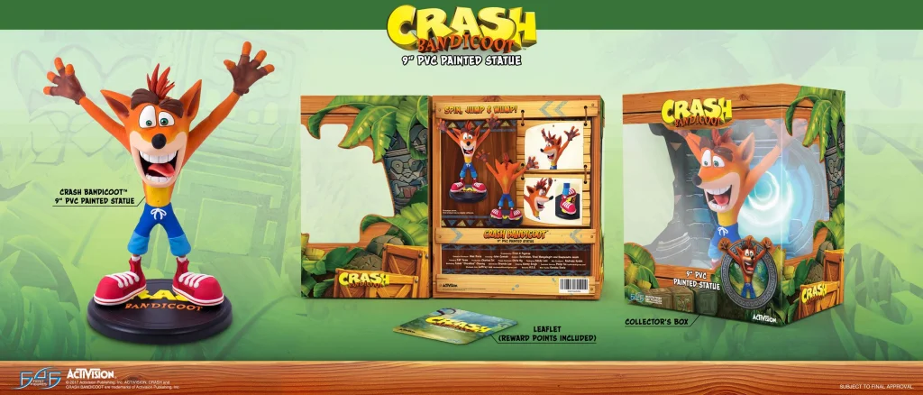 Crash Bandicoot - Non-Scale Figure - Crash Bandicoot