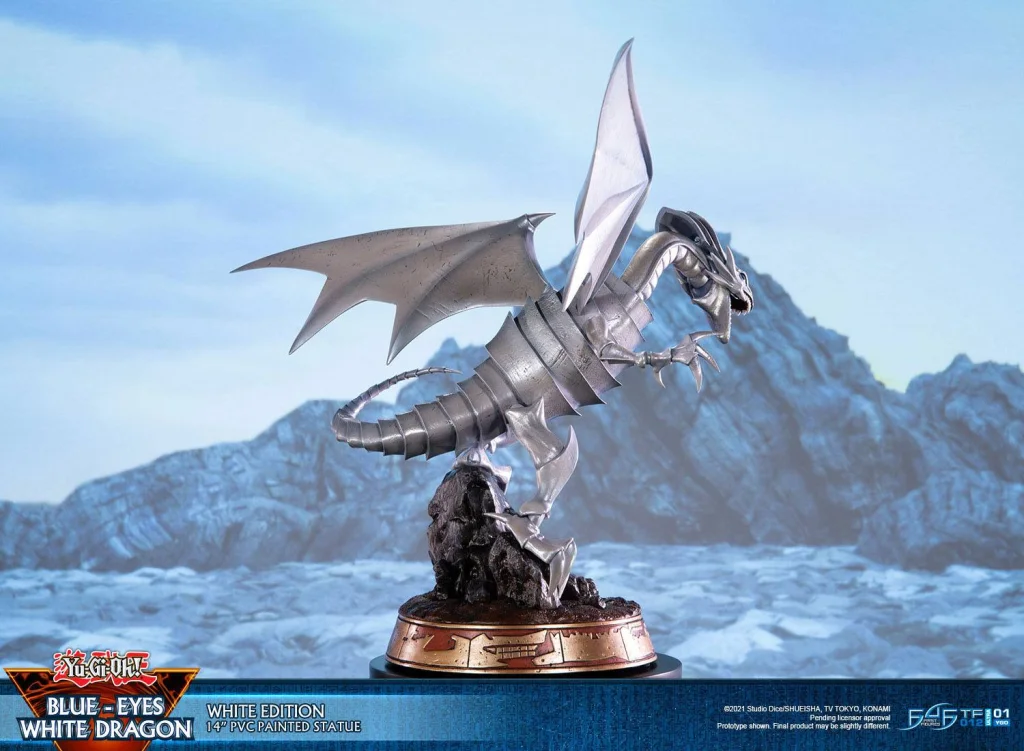 Yu-Gi-Oh! - Non-Scale Figure - Blue-Eyes White Dragon (White Edition)