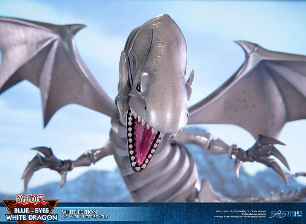 Yu-Gi-Oh! - Non-Scale Figure - Blue-Eyes White Dragon (White Edition)
