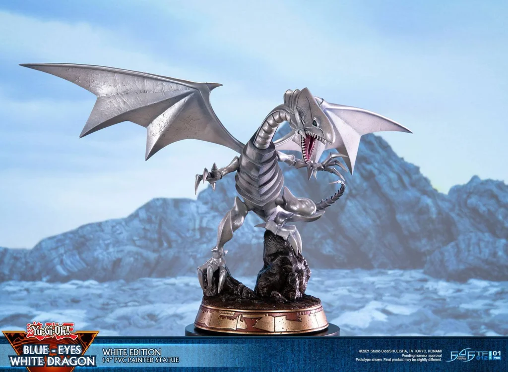 Yu-Gi-Oh! - Non-Scale Figure - Blue-Eyes White Dragon (White Edition)