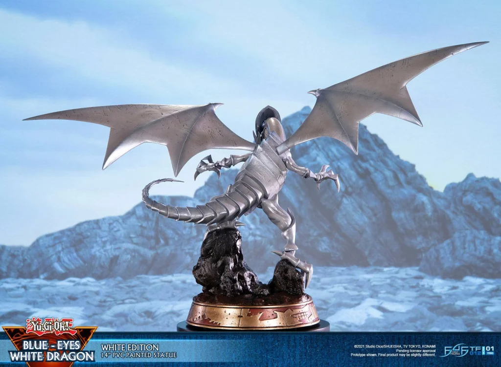 Yu-Gi-Oh! - Non-Scale Figure - Blue-Eyes White Dragon (White Edition)