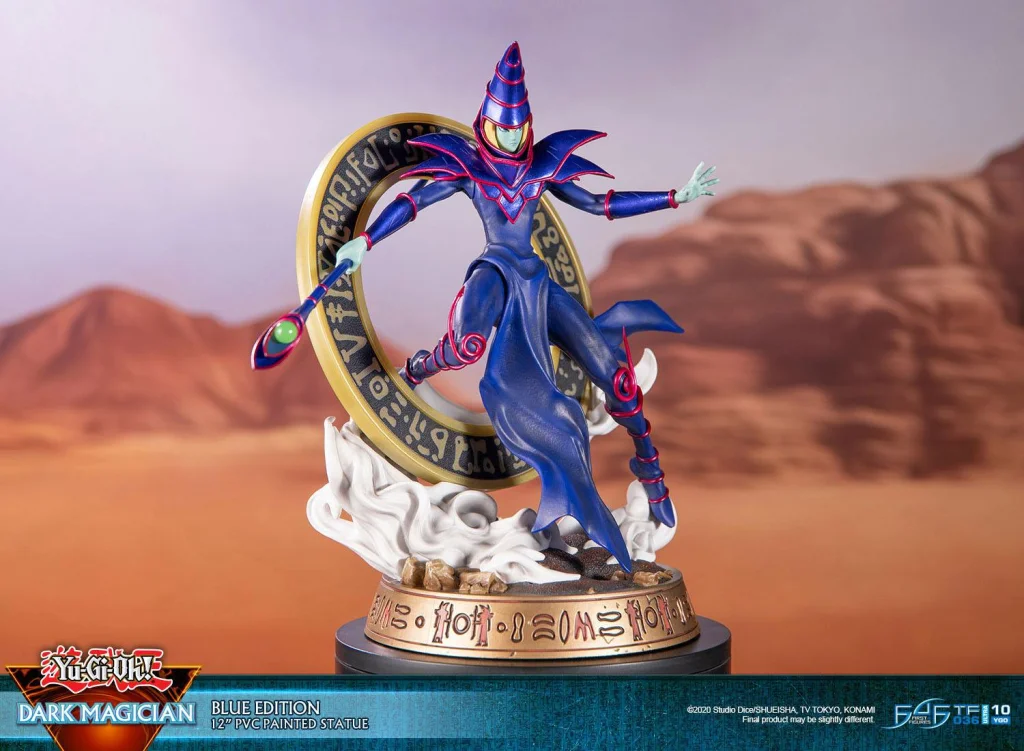Yu-Gi-Oh! - Non-Scale Figure - Dark Magician (Blue Version)