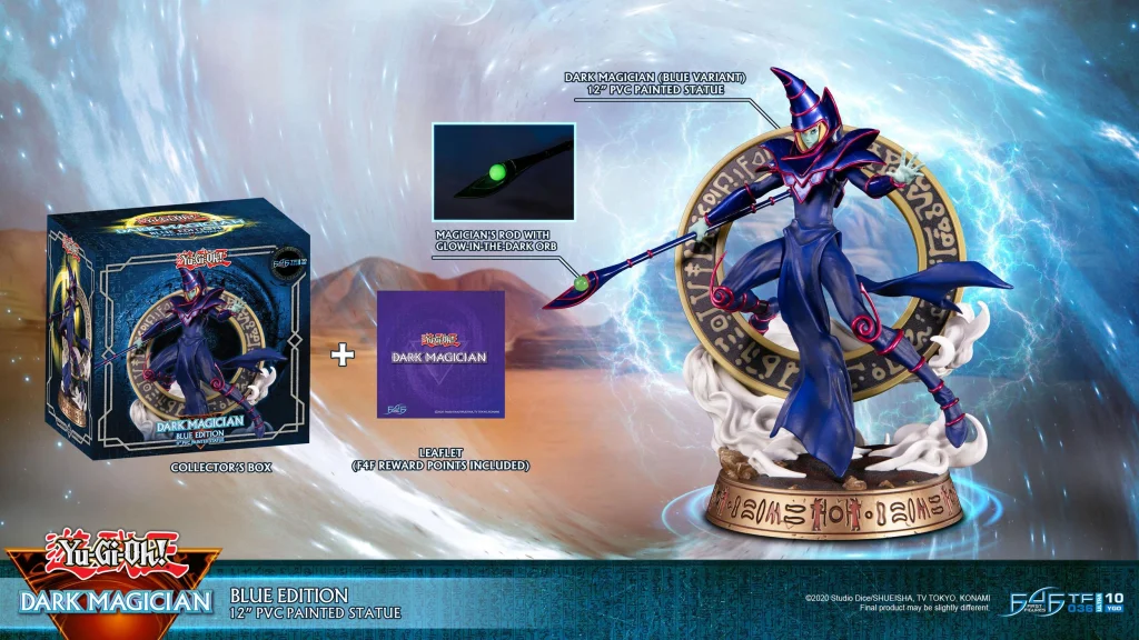Yu-Gi-Oh! - Non-Scale Figure - Dark Magician (Blue Version)