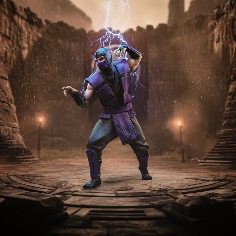 Mortal Kombat - Art Scale - Rain