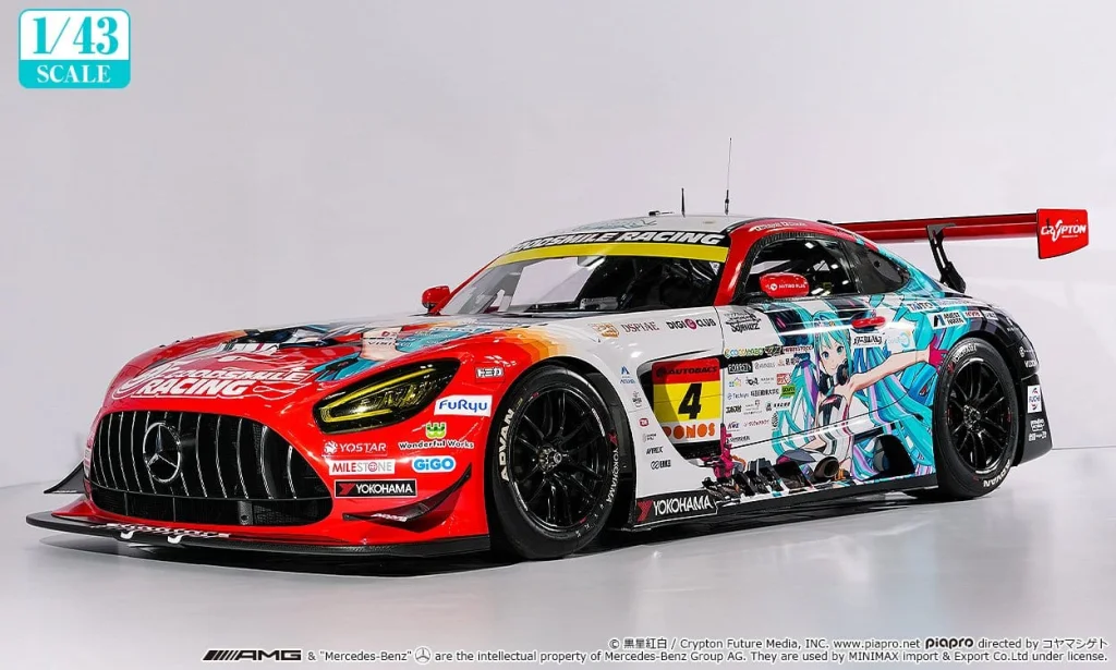 Character Vocal Series - Miniature Car - Good Smile Hatsune Miku AMG (2026 Season Opening Ver.)