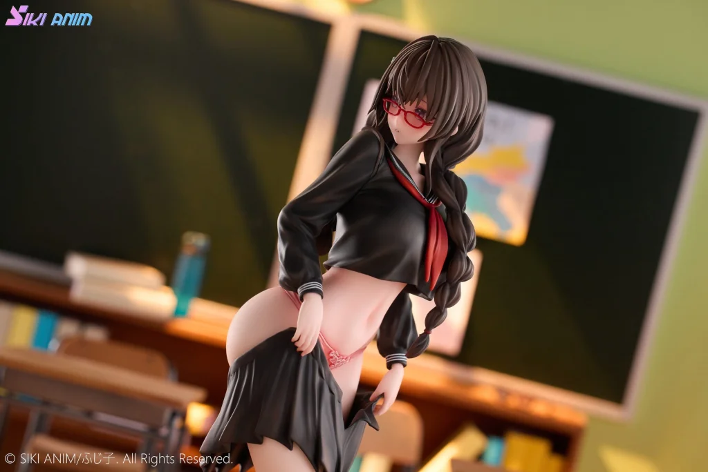 Fujiko - Scale Figure - Plain-Looking Girl with Flashy Underwear