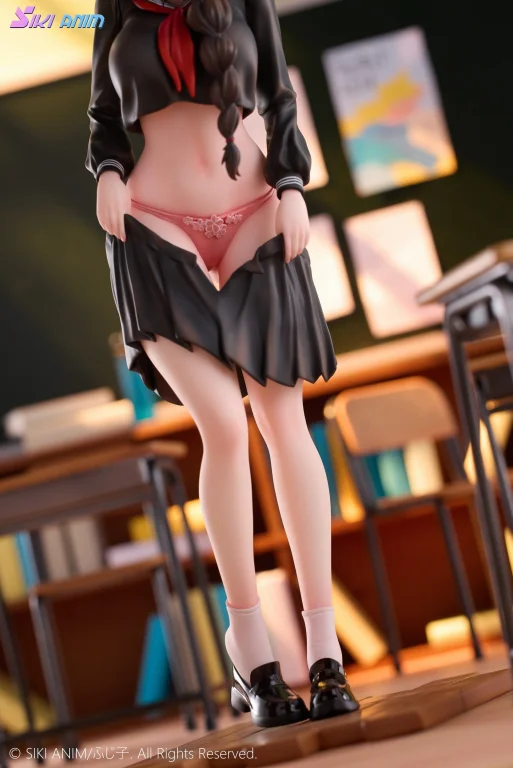 Fujiko - Scale Figure - Plain-Looking Girl with Flashy Underwear