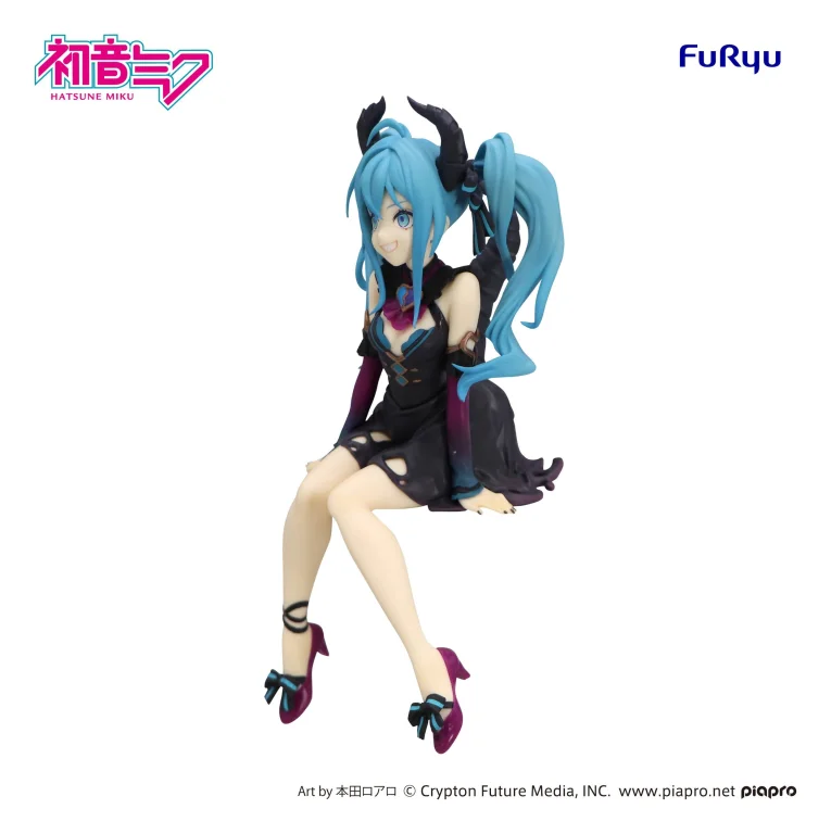 Character Vocal Series - Noodle Stopper Figure - Miku Hatsune (Villain Ver.)