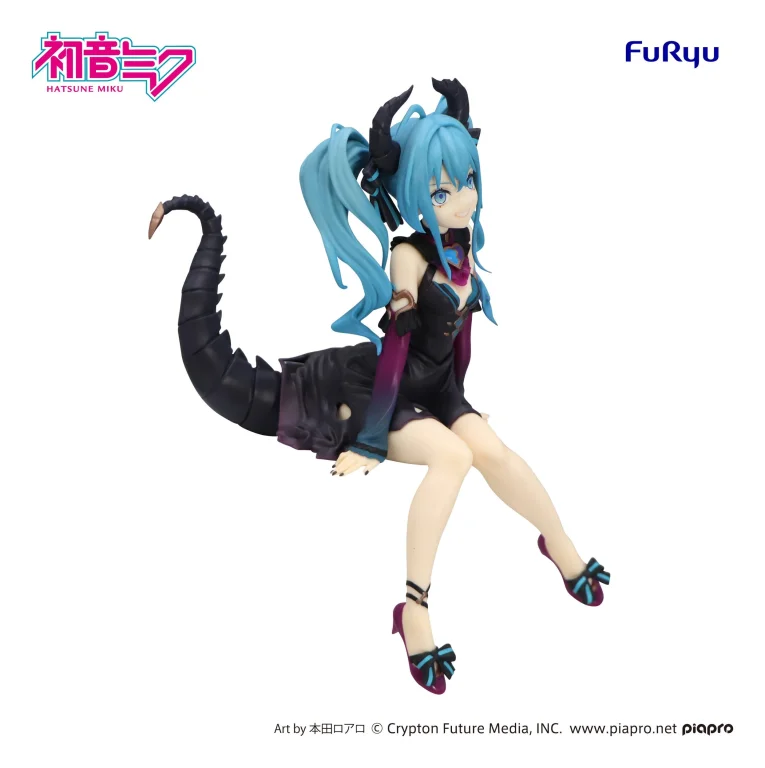 Character Vocal Series - Noodle Stopper Figure - Miku Hatsune (Villain Ver.)