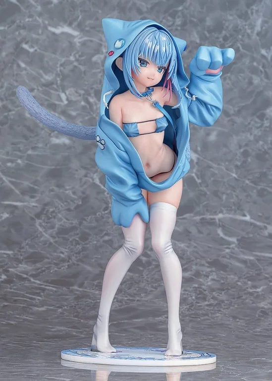 kanzarin - Scale Figure - Kanzarin-chan (Cat-Eared Hoodie Ver.)