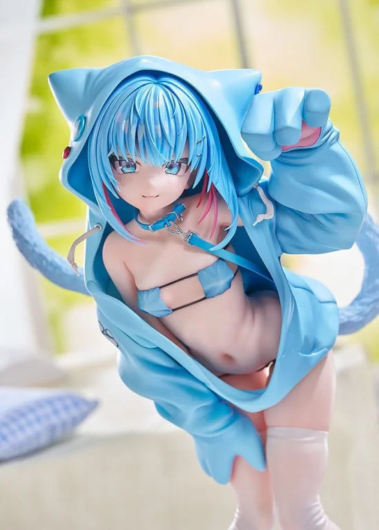 kanzarin - Scale Figure - Kanzarin-chan (Cat-Eared Hoodie Ver.)