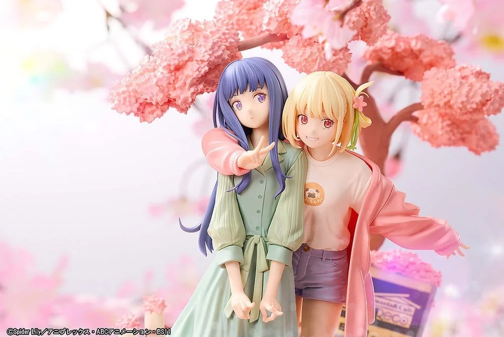 Lycoris Recoil - Non-Scale Figure - Chisato Nishikigi & Takina Inoue (Spring Ver.)
