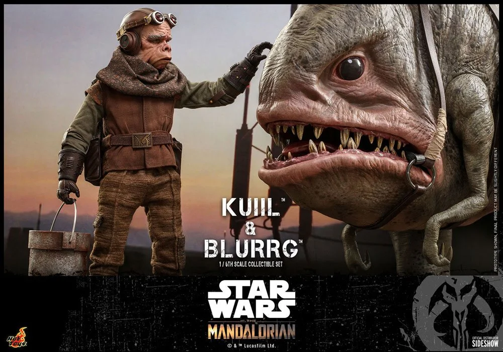 Star Wars - Scale Action Figure - Kuiil & Blurrg
