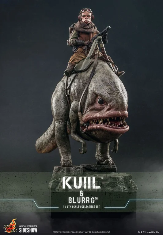 Star Wars - Scale Action Figure - Kuiil & Blurrg