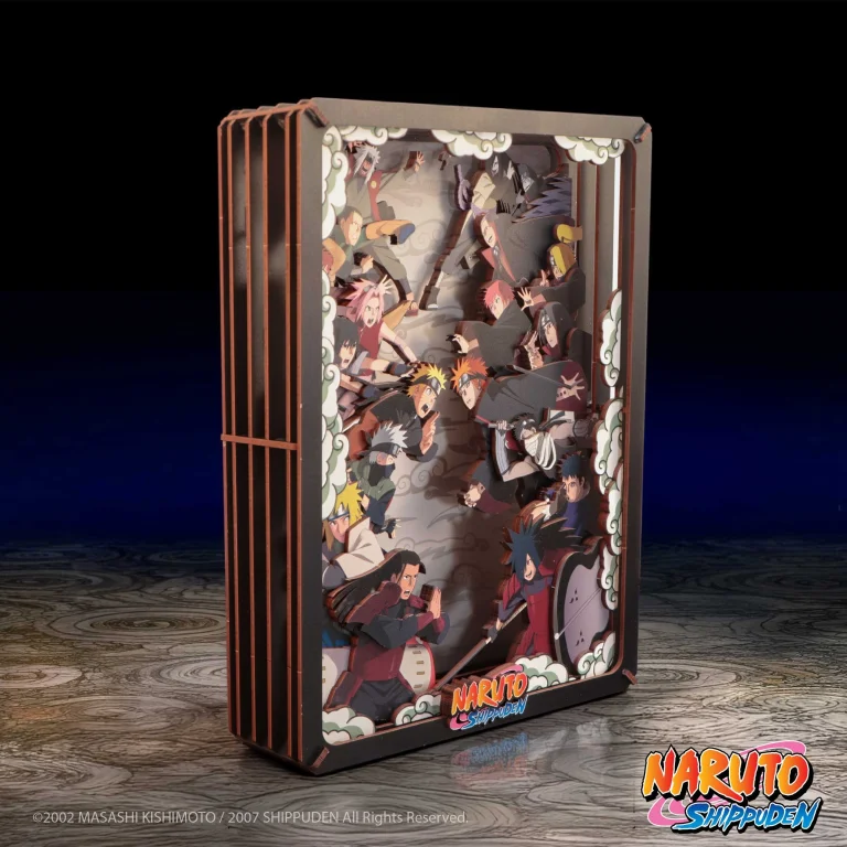 Naruto - Wooden Theatre - Combat (Large)