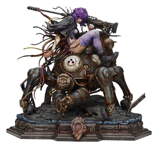 Produktbild zu Ghost in the Shell - The Legend of Beauty and the Beast - Motoko Kusanagi & Tachikoma (Art by Entei Ryu) (Character Color Ver.)