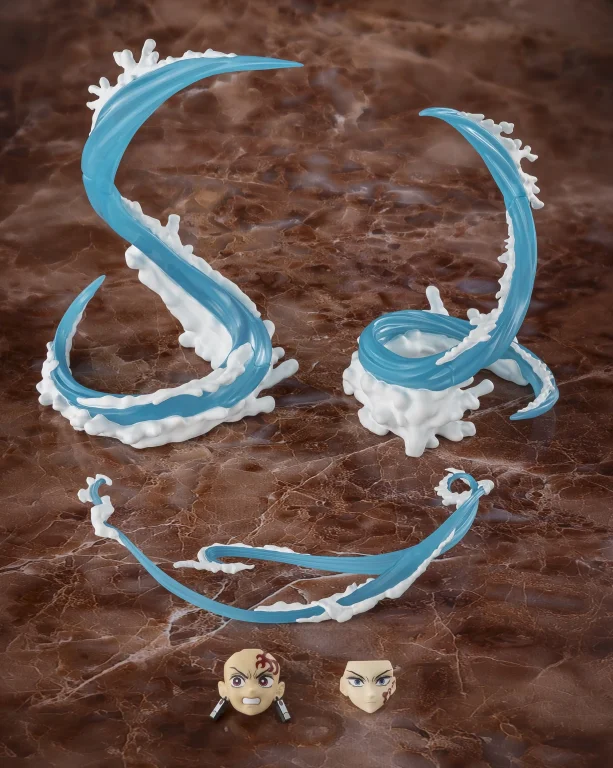 Demon Slayer - S.H.Figuarts Zubeh&ouml;r - Tanjirō Kamado & Giyū Tomioka Water Breathing Option Parts Set