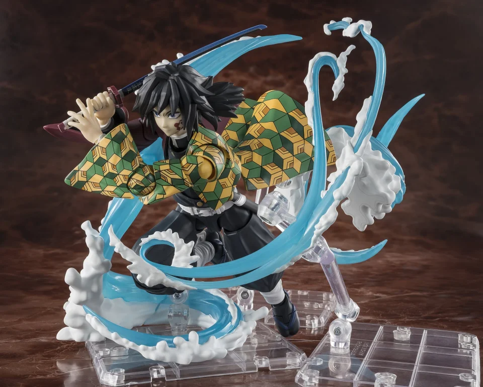 Demon Slayer - S.H.Figuarts Zubeh&ouml;r - Tanjirō Kamado & Giyū Tomioka Water Breathing Option Parts Set