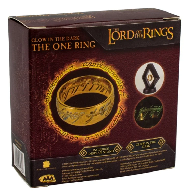 Herr der Ringe - Replik - The One Ring (Glow in the Dark)