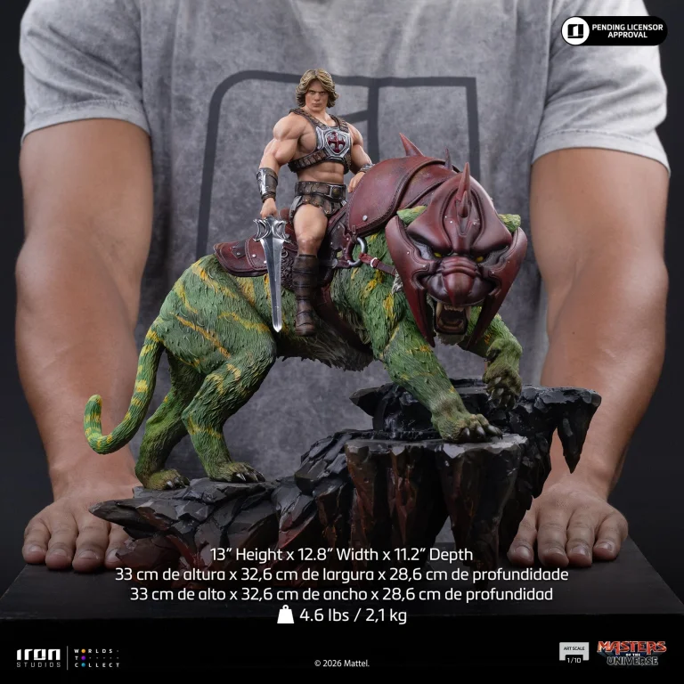 Masters of the Universe - Art Scale - He-Man & Battle Cat