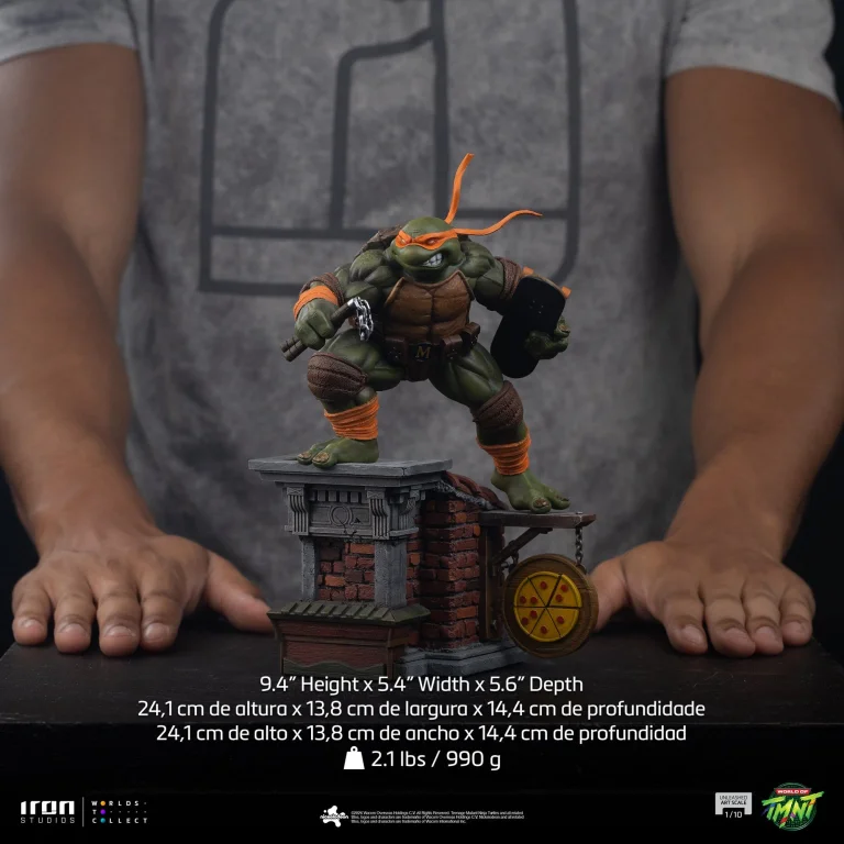Teenage Mutant Ninja Turtles - Art Scale - Michelangelo (Unleashed)