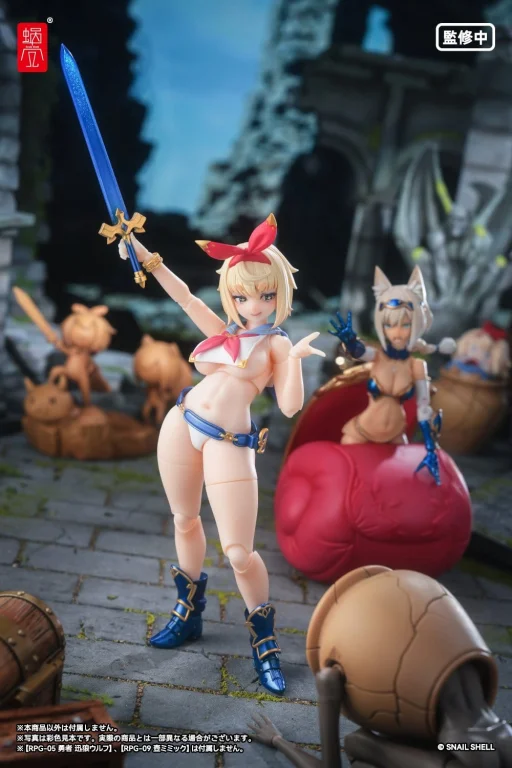 Periri - Scale Action Figure - Adventurer Snail